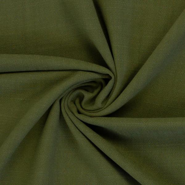 Viskose Leinen Khaki by Swafing